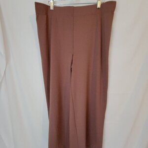 Women's Baggy Wide Leg Knit Jules & Leopold Pants Large L